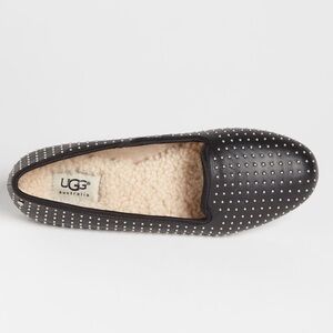 UGG Australia Alloway Black Studded Flats